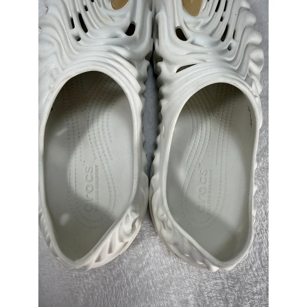 Salehe Bembury x Crocs Pollex Clog Stratus White Men Size 12 207393-195